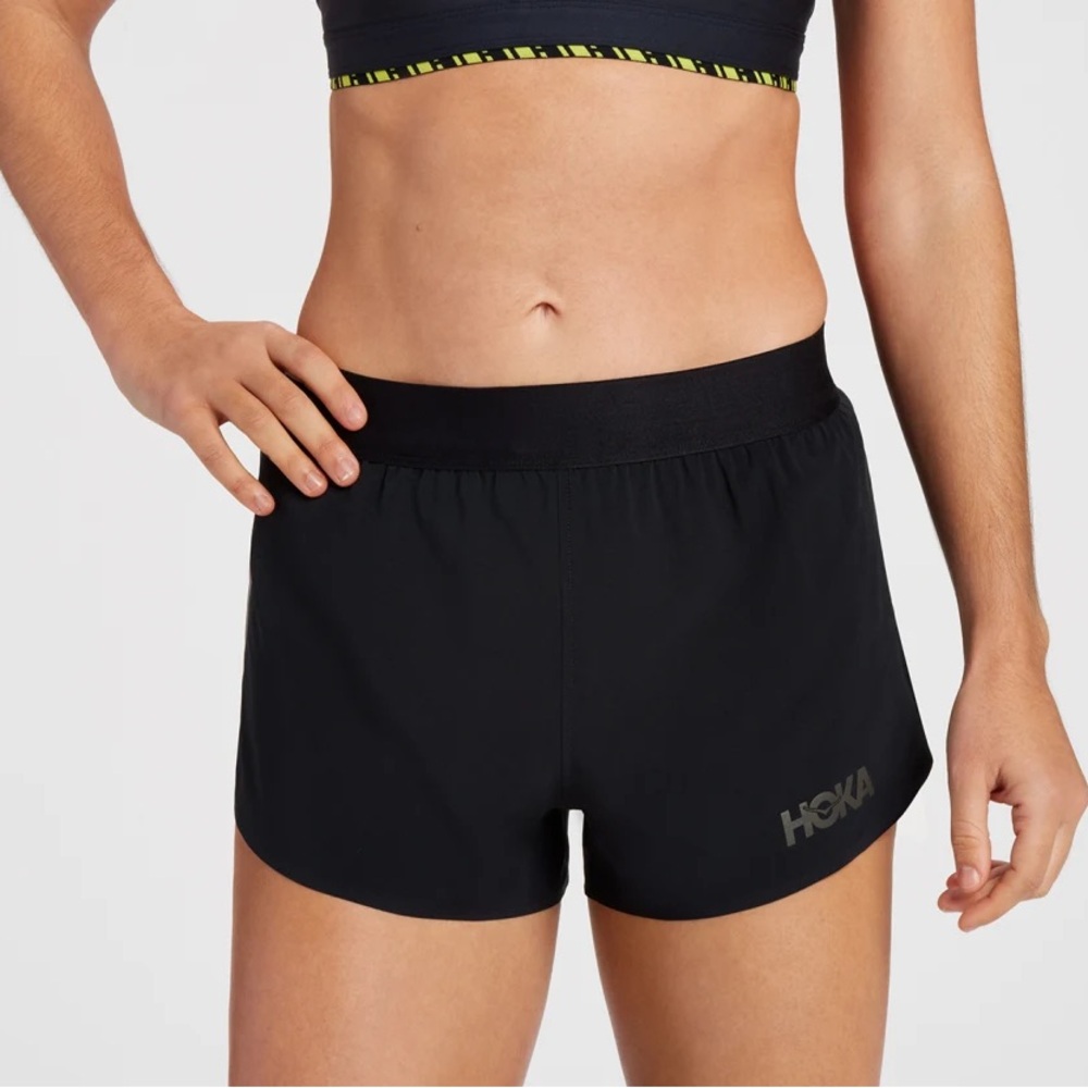 Hoka Black Athletic Shorts for Women